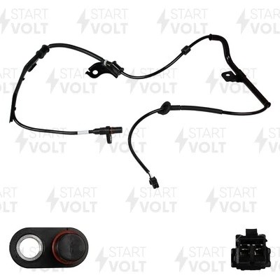 Датчик ABS для а/м Chery Tiggo T11 (06-) 4х2 зд. лев. VSABS2707 VSABS2707 START VOLT