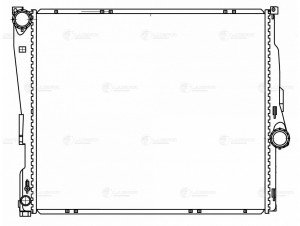 Радиатор охл. для а/м BMW X3 (04-) (E83)  LRc26180 LRC 26180 LUZAR