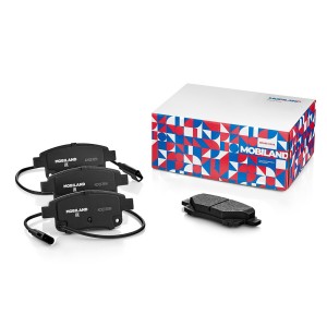 Колодки тормозные дисковые задние (4 шт.) с п/шум. пласт. для а/м FORD TRANSIT Ф 429203890 MOBILAND