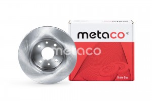 Диск тормозной передний вентилируемый 3050067 METACO