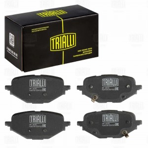 Колодки торм. для а/м GAC GS8 (23-) диск. зад. (PF 4410) PF 4410 TRIALLI