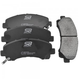 Колодки дисковые CHEVROLET TRAILBLAZER 2.8 2012 - по ISUZU D-MAX 2.5 2012 - по B BP20822 SB NAGAMOCHI