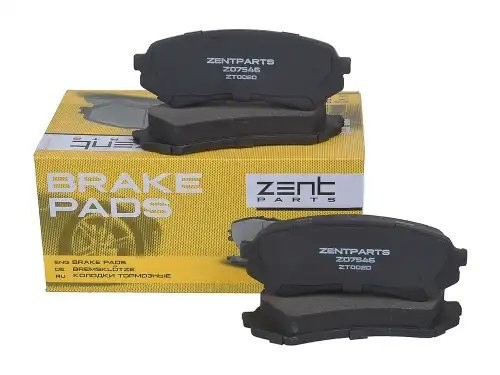 колодки дисковые задние! Toyota Land Cruiser100 4.7i/4.2TD 98> Z07546 ZENTPARTS