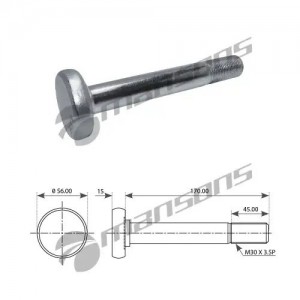 Болт BPW рессоры (M30x170мм) MANSONS 300.158 MANSONS