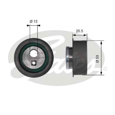 Водяная помпа 7702-10168 WP0168 GATES