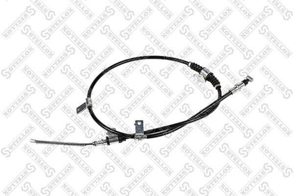 трос ручного тормоза левый!\ Chevrolet Aveo T250 1.2 04.08>/Aveo T200 1.2 03-08 29-98676-SX STELLOX