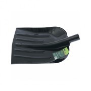 Лопата снеговая стальная эмалированная 365х330мм без черенка СИБРТЕХ 61531 SIBRTEC