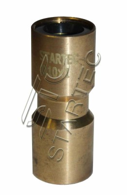 Соединитель трубки ПВХ,полиамид d=9х1.0мм прямой латунь ПВХ STARTEC INF.21.09 STARTEC