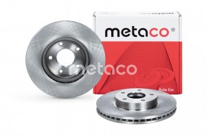 Диск тормозной передний вентилируемый 3050304 3050304 METACO