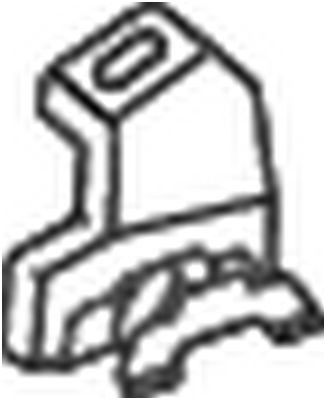 Крепеж BMW 5 (E34) глушителя BOSAL 251-019 BOSAL