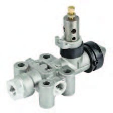 Кран уровня пола BPW / MAN, KMZ, MAZ, Bogdan с тягой, аналог KNORR № I94616 06.02.109 YUMAK