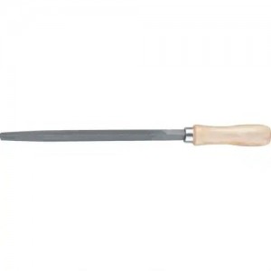 Напильник трехгранный 200мм деревянная ручка СИБРТЕХ 16026 SIBRTEC