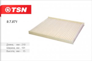 Фильтр салона 97871 TSN