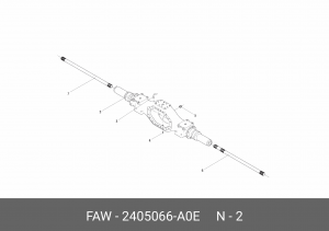Кольцо уплотнит сливн пробки борт редукт d=45 мм алюм. (T60945) 3310/3250 2405066-А0Е FAW