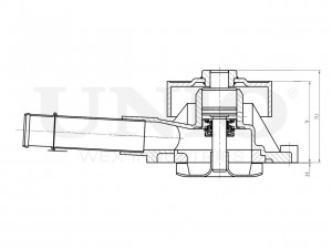 Помпа водяная WAP-10078 UNIO