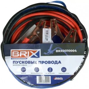 провода прикуривания! 500А(5м, 12/24В) с сумкой BRX0010004 BRIX
