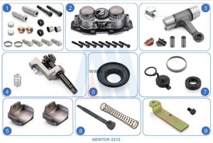 РМК суппорта (полный) Elsa 195/225 / EX 225  (225 радиальная); FH12/FM12/B7R/B9R 2313 ALCAN