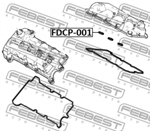 Кольцо уплотнительное свечного колодца FORD MAVERICK 01-06 FDCP-001 FDCP-001 FEBEST