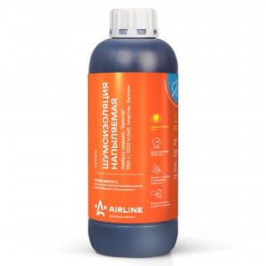 Шумоизоляция Special жидкая AIRLINE 950 г вибро, напыляемая, 1220 кг/м3 ADVI012 AIRLINE