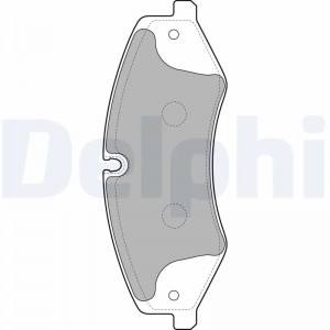 LP2176 колодки дисковые п.\ Land Rover Discovery/RR Sport 5.0 V8/3.0TD 09> LP2176 DELPHI