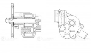 Насос масляный для а/м КАМАЗ, ПАЗ 5272 (Евро LOP0727 LUZAR