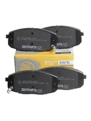 колодки дисковые передние Z07262 ZENTPARTS