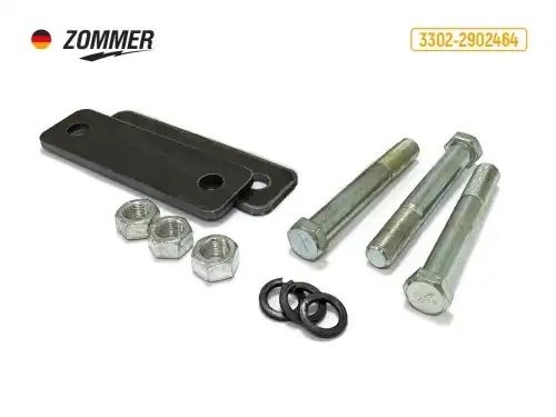 Серьга рессорная для а/м ГАЗель (2 шт.) в сборе "ZOMMER" 18835 ZOMMER