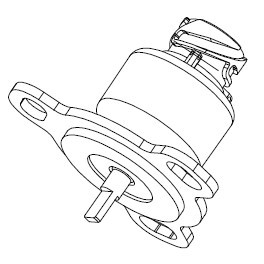 Датчик скорости (под тахограф) байонетный разъём(ан.-4222.3843) VSSP0701 START VOLT