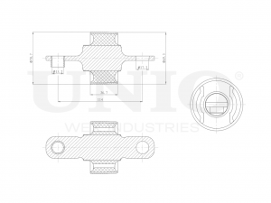 С/блок заднего продольного рычага RMP-20296 UNIO
