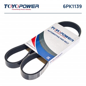 Ремень TOYOPOWER 6PK1139 6PK1139 TOYOPOWER