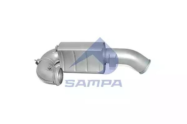 Труба глушителя конечная 032081 SAMPA