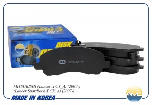 Колодки тормозные дисковые AMDBF381 AMD.BF381 AMD