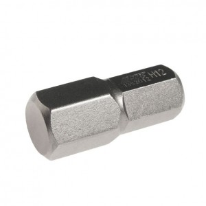 Бита HEX H12х30мм 10мм 6-ти гранная S2 JTC JTC-1353012 JTC TOOLS