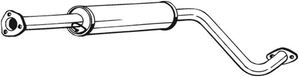 Глушитель CHEVROLET Lanos средняя часть BOSAL 282-999 BOSAL