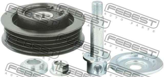 Ролик натяжной с креплением TOYOTA LAND CRUISER 200 0187-VDJ200 0187-VDJ200 FEBEST
