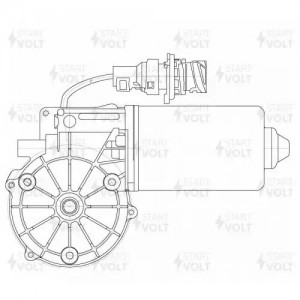 VOLVO TRUCK FH12 (2000-2008) круглый разъем VWF 1002 START VOLT