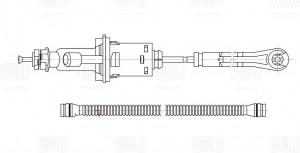 Цилиндр сцепления главный CF 818 TRIALLI