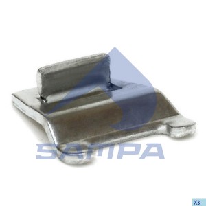 Пластина BPW колодок SAMPA 070.196 SAMPA