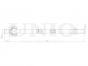 Тяга рулевая SSP-30023 UNIO