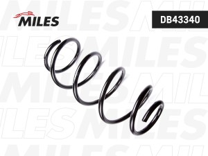 Пружина передней подвески VW Polo седан/SKODA Rapid (LESJOFORS 4095103) DB43340 DB43340 MILES
