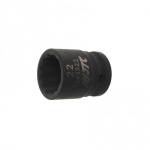 Головка торцевая 1/2" 22мм 12-ти гранная ударная L=38мм JTC JTC-443922 JTC TOOLS