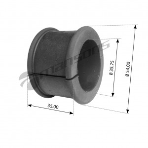 Втулка стабилизатора IVECO Daily переднего (36х54х35мм) MANSONS 700603 MANSONS