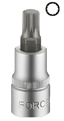 1/2 Головка-бита Spline М12 L=55mm без отверст. 34805512 FORCE