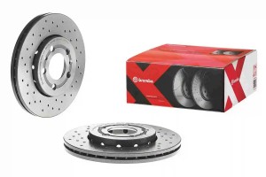 Диск перфорированный Brembo Xtra 09.7011.1X 09.7011.1X BREMBO