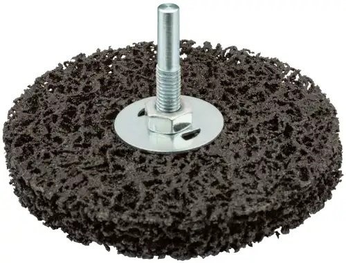 Круг шлифовальный 100мм хвостовик 6мм синтетический фибровый FIT 38636 FIT