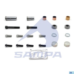 Ремкомплект суппорта RENAULT Premium,Magnum (направляющие, втулки) SAMPA 095.574 SAMPA