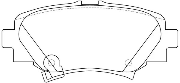 Колодки тормозные задние MAZDA 3 13- BP25004 BP25004 SB NAGAMOCHI