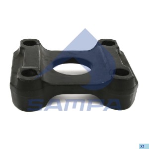 Кронштейн полурессоры BPW F120 LU верхний 071088 SAMPA