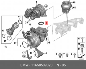 BMW 11 65 8 509 820 BMW