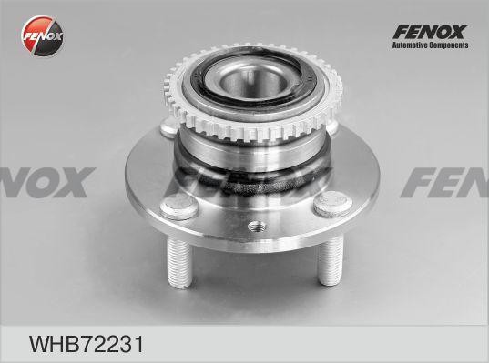 Ступица в сборе с подшипником задняя Mazda 323 89-04, MX-3 91- WHB72231 WHB72231 FENOX